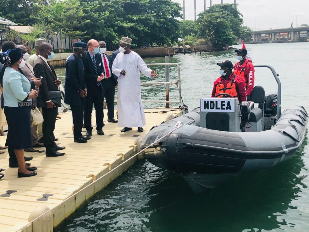 UK donates boat to NDLEA to fight drug trafficking, kidnapping