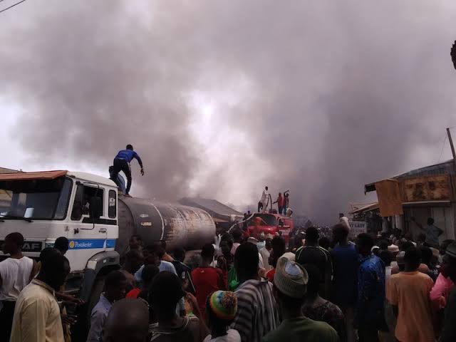 Katsina Central Market inferno