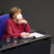 ‘I am delighted’: Merkel receives AstraZeneca vaccine shot