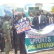 PHOTOS: NBA Kaduna chapter embarks on judicial autonomy protest
