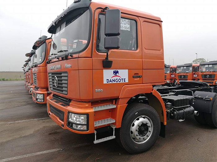 Dangote boosts fleet with 400 Shacman trucks