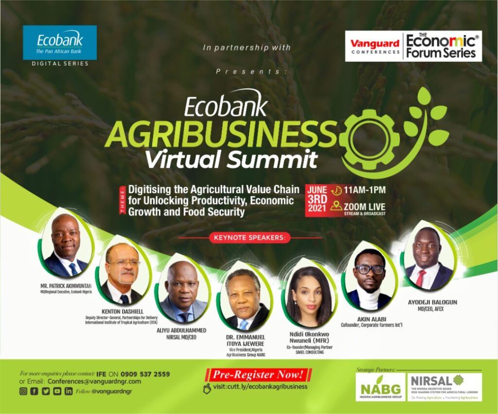 Ecobank Agribusiness Summit by Vanguard|Economic Forum Series