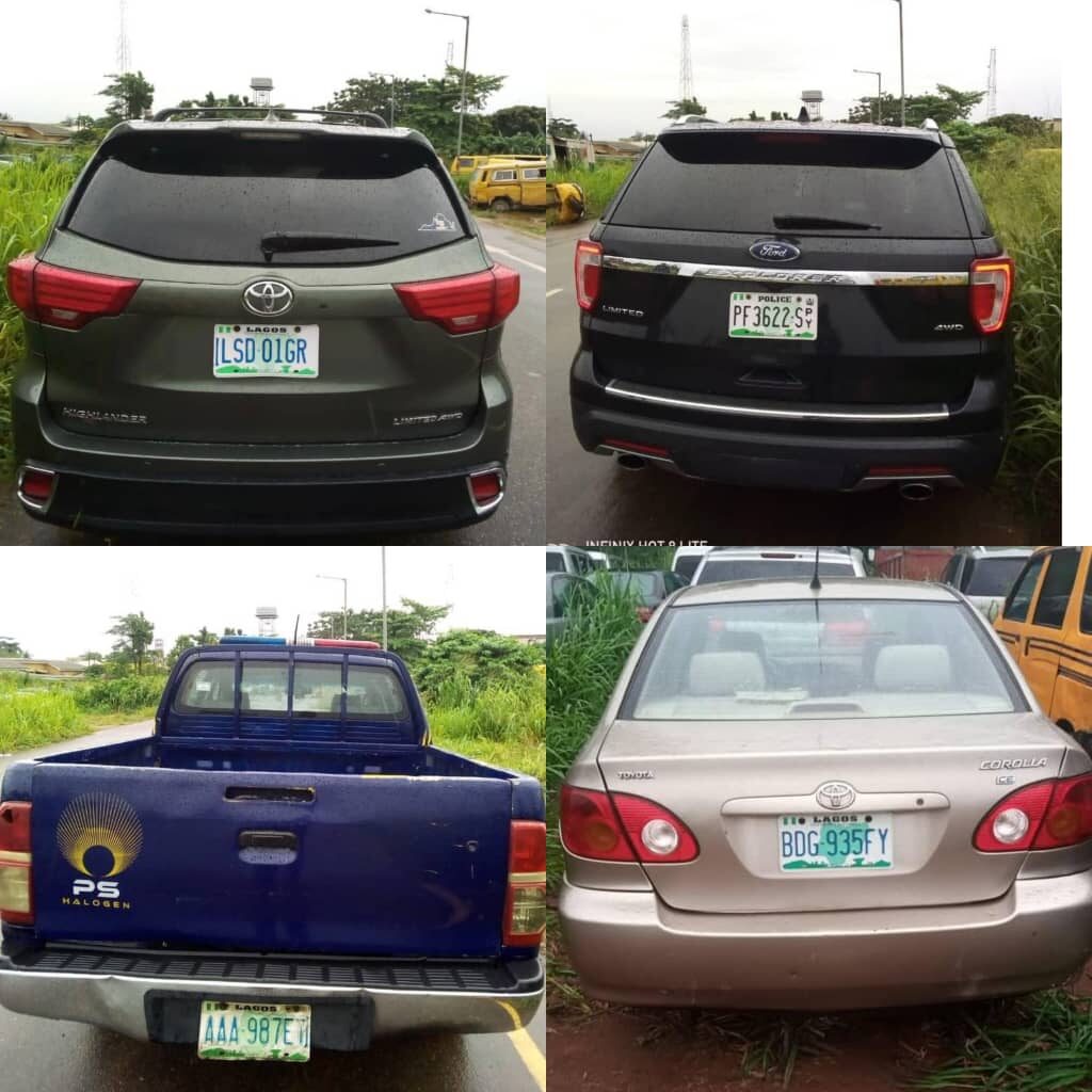 Driving against traffic: Lagos impounds 10 vehicles on International Airport Road